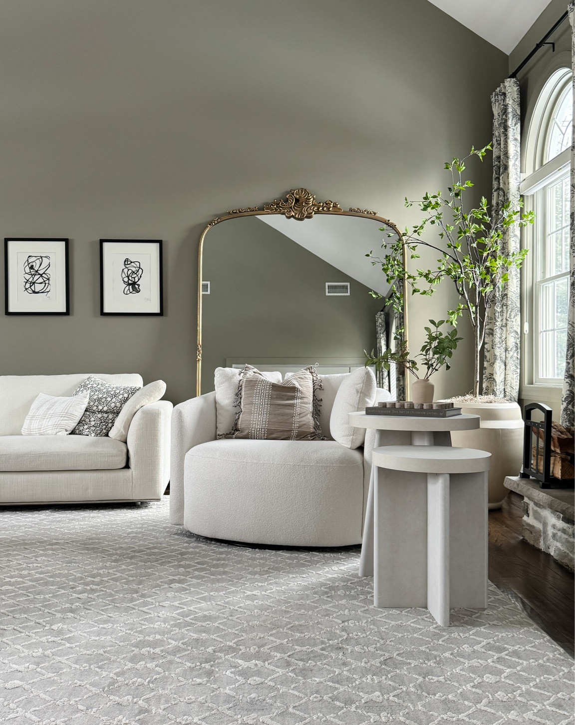 Amelie Grand Floor Mirror curated on LTK