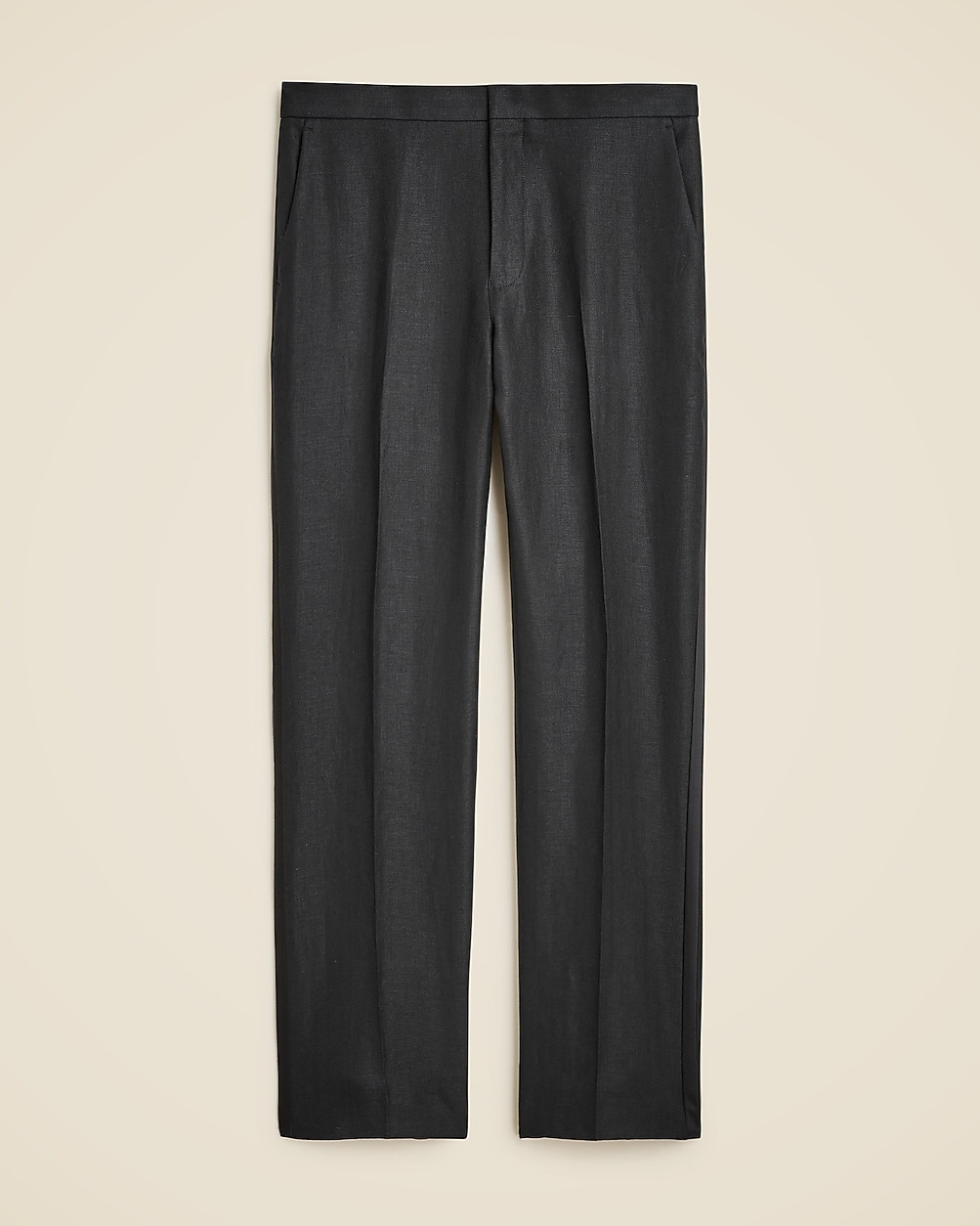 Crosby Classic-fit tuxedo pant in linen herringbone | J. Crew US