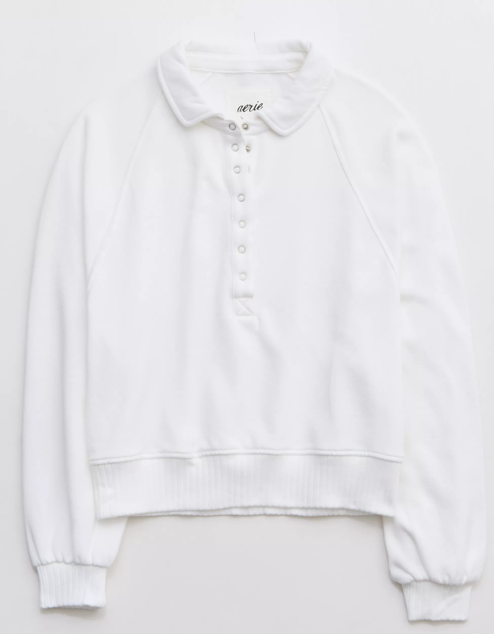 Aerie Quarter Snap Sweatshirt | Aerie