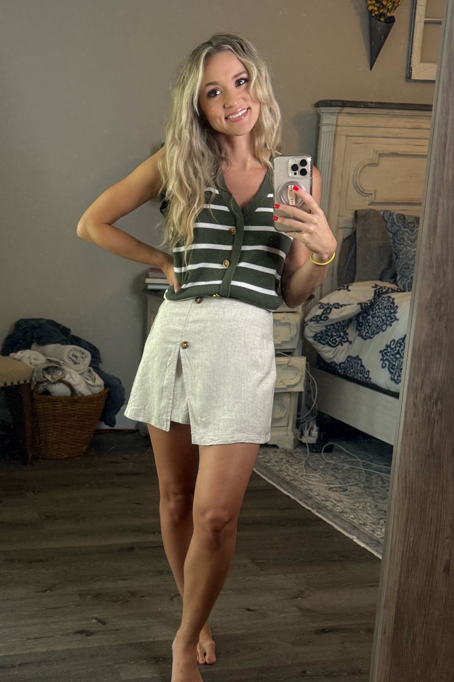 Been wearing this skort on repeat! 

Summer outfit, old money outfits

#LTKPetite
