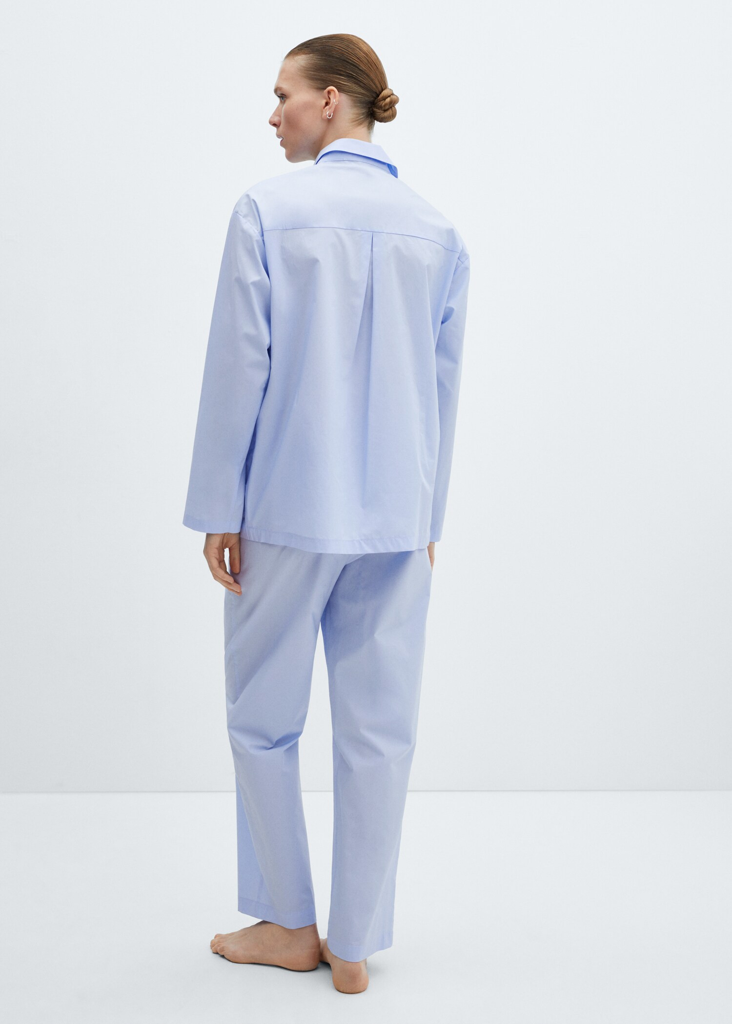 Two-piece cotton pajamas | MANGO (US)