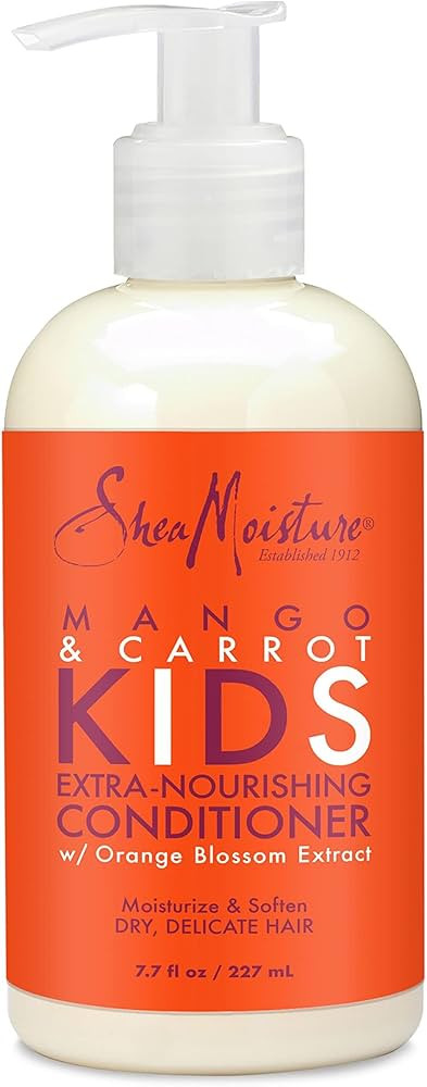 SheaMoisture Kids Conditioner for Kids Hair Mango and Carrot Sulfate Free Conditioner 7.7 oz | Amazon (US)