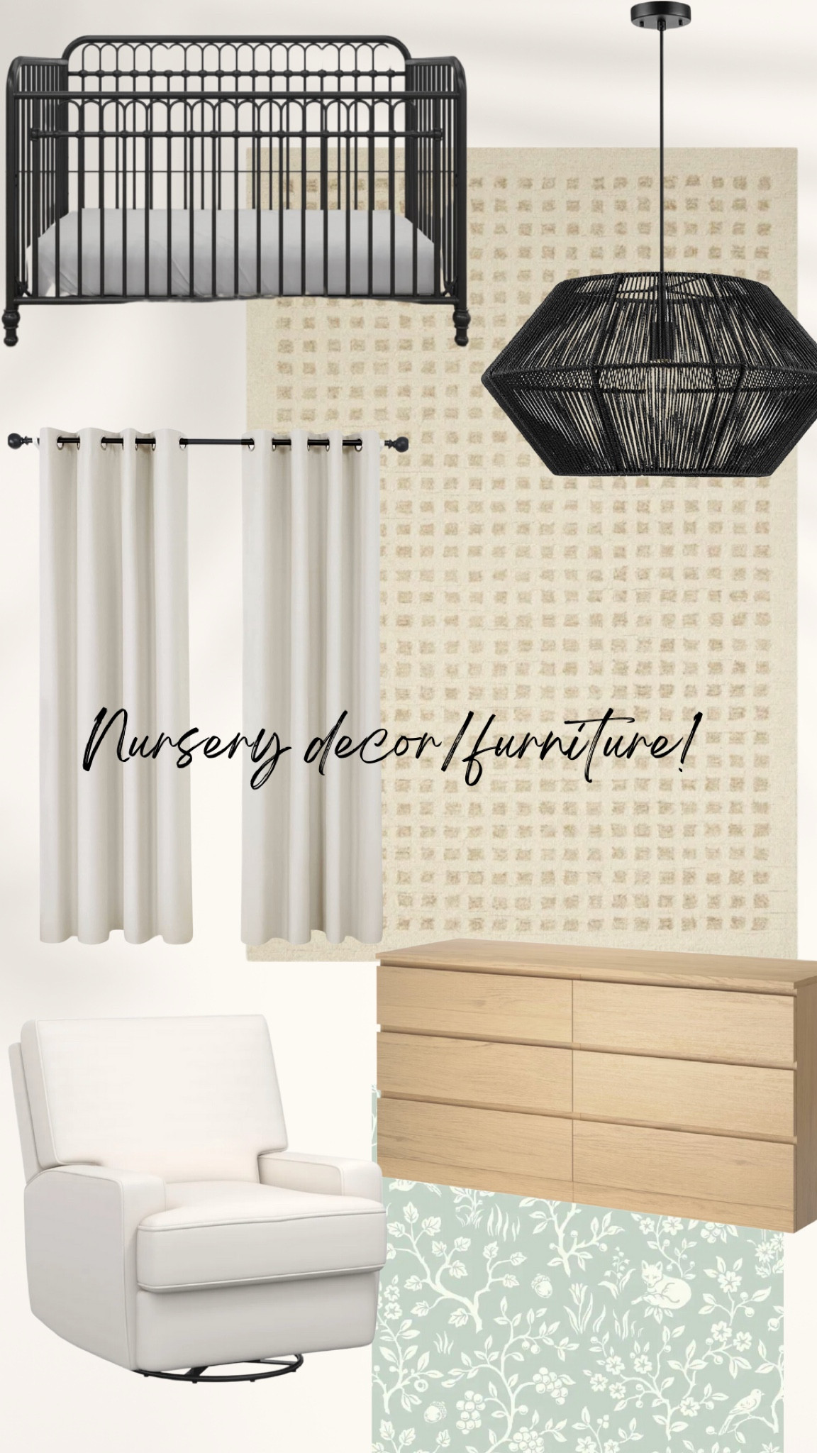 Everything we have so far in baby’s nursery! The dresser is from ikea and is the MALM dresser! 

#LTKhome #LTKbaby