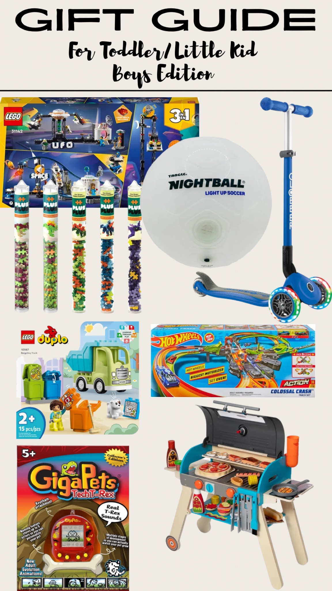 Gift Guide for Toddler/Little Kid Boys Edition 👦 🤖 🦖 🏎️ ⚽️ 

#giftguide #toddlerboys #littleboys #holidaygifts #christmasgifts #giftideas 

#LTKHoliday #LTKHolidaySale #LTKGiftGuide