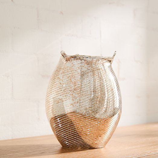 Orissa Pinched Mercury Vases | West Elm (US)