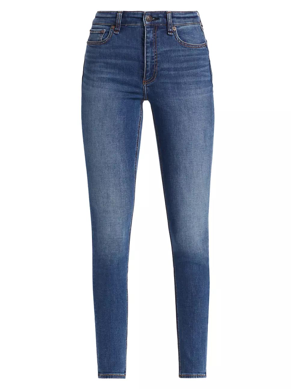 Nina High-Rise Skinny Jeans | Saks Fifth Avenue