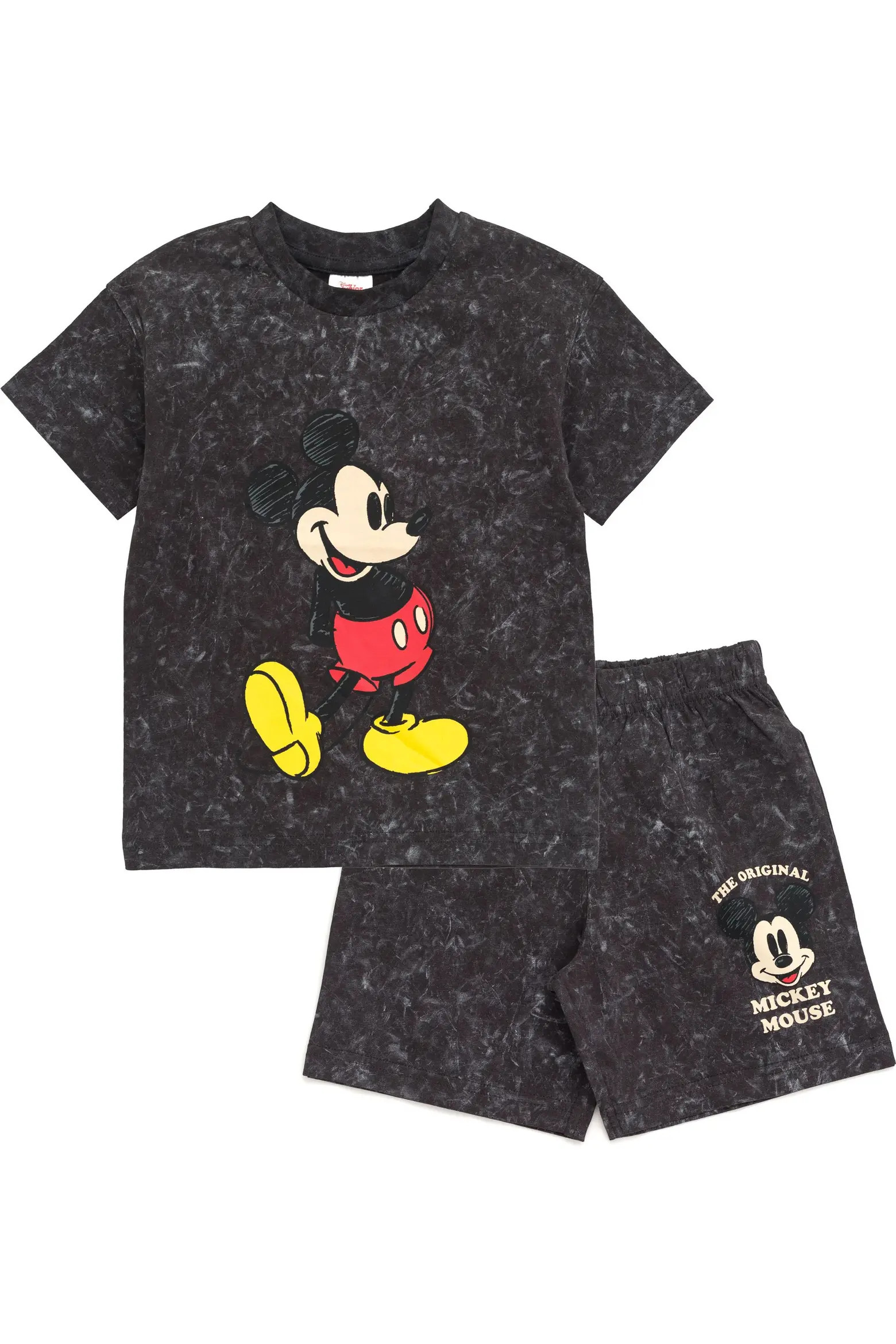 Disney Mickey Mouse Mineral Wash 2-Piece T-Shirt and Shorts Set | Nordstrom | Nordstrom