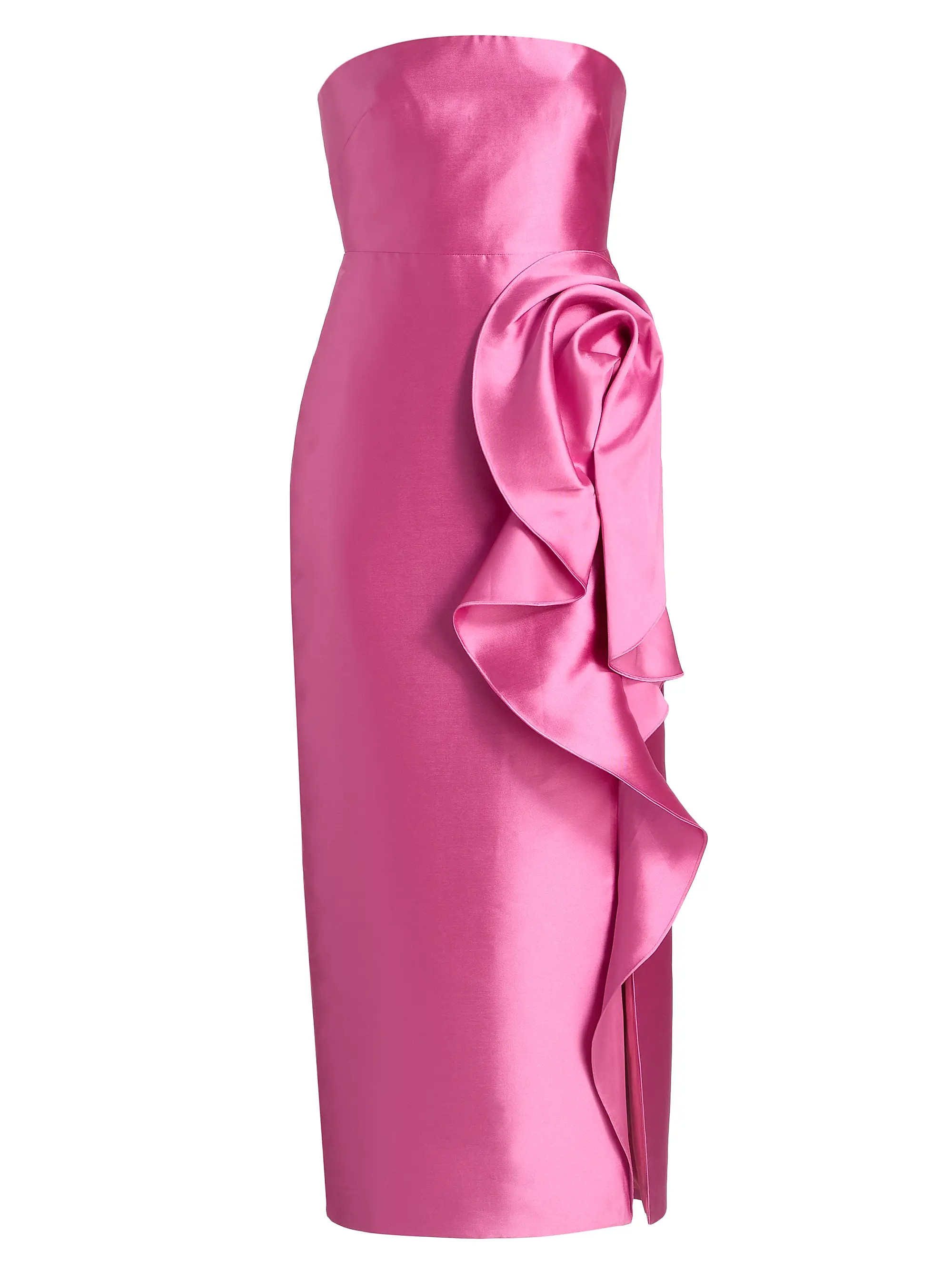 Marla Strapless Sculptural Drape Cocktail Dress | Saks Fifth Avenue