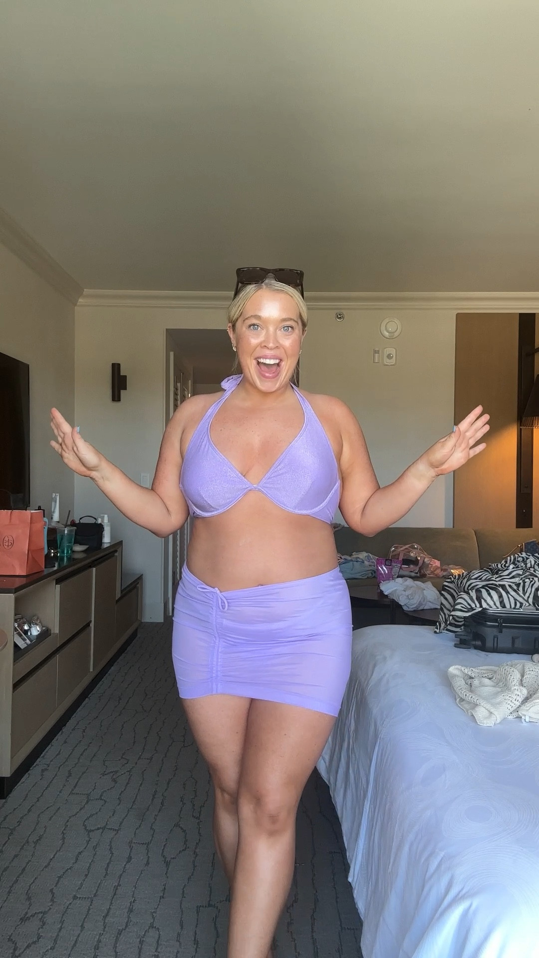 Walmart swim! Swim as low as $15 🤯💜 Size XL in everything! 

#walmart #walmartfashion #walmartpartner @walmart 

#LTKMidsize #LTKSwim #LTKSeasonal