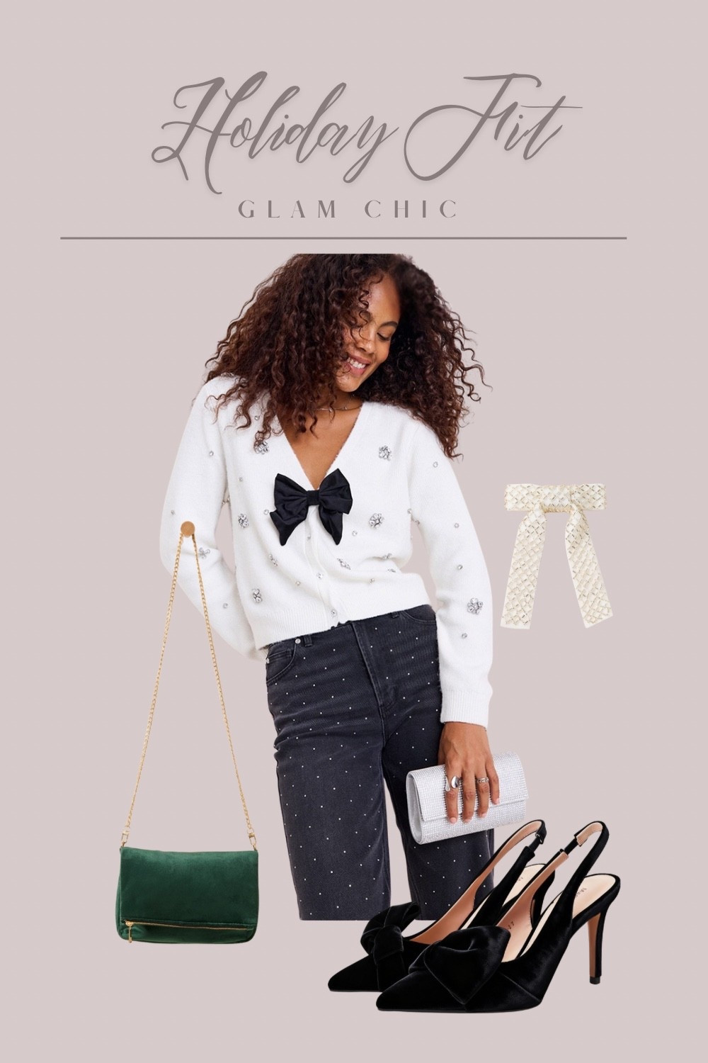 Holiday glam chic outfit inspiration for holiday parties, gatherings, church, etc!

#LTKHoliday #LTKSaleAlert #LTKootd