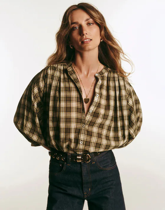 Balloon-Sleeve Top | Madewell