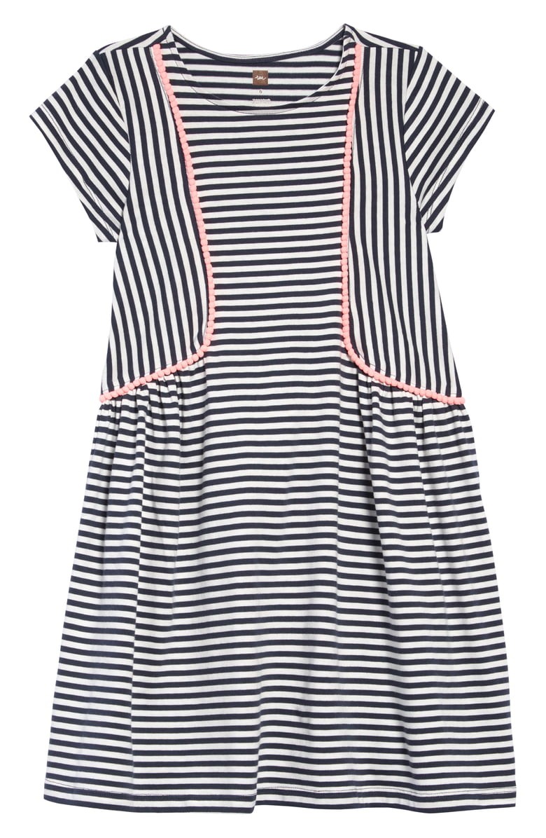 Pom Pom Stripe Dress | Nordstrom