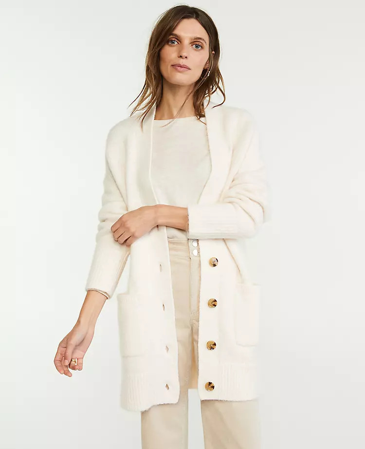 Pocket Boyfriend Cardigan | Ann Taylor | Ann Taylor (US)