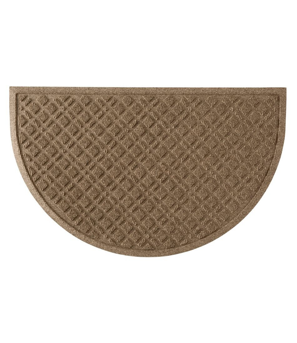 Heavyweight Recycled Waterhog Doormat, Crescent, Plaid | L.L. Bean