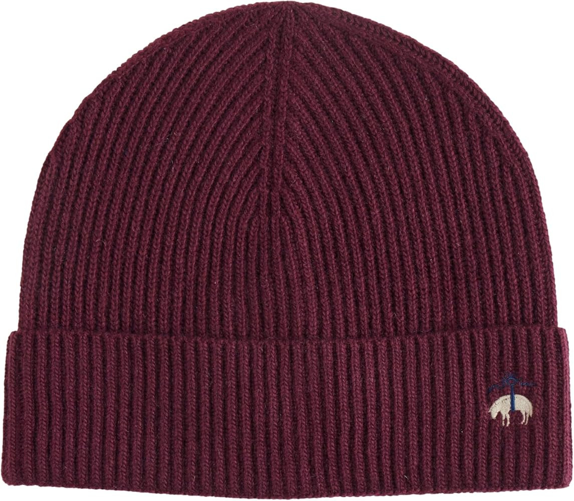 Brooks Brothers Men’s Signature Wool & Cashmere Knit Beanie | Amazon (US)