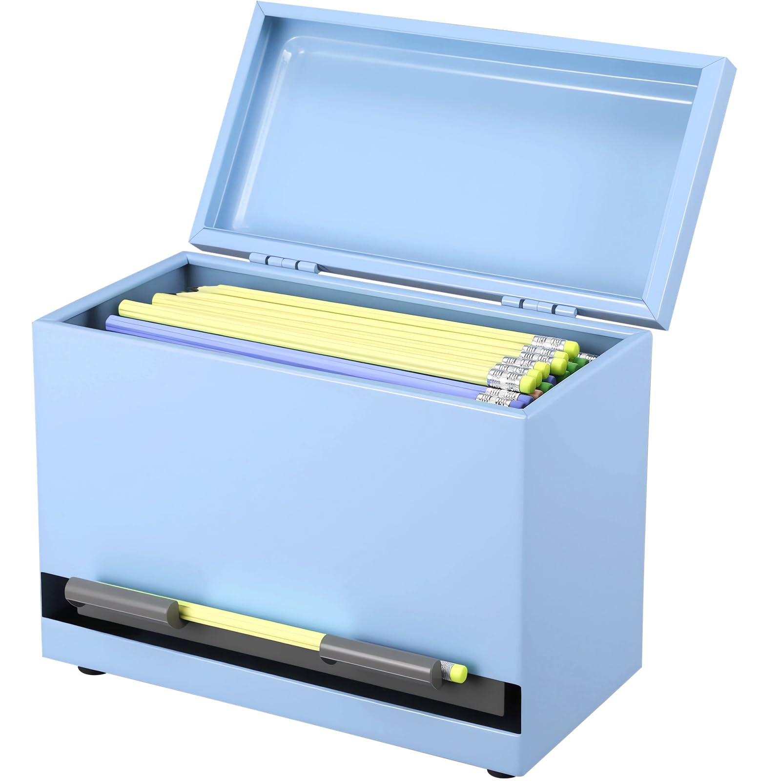 Mifoci Pencil Dispenser Holder for Classroom Pastel Stainless Steel Pencil Holder for up to 200 P... | Amazon (US)