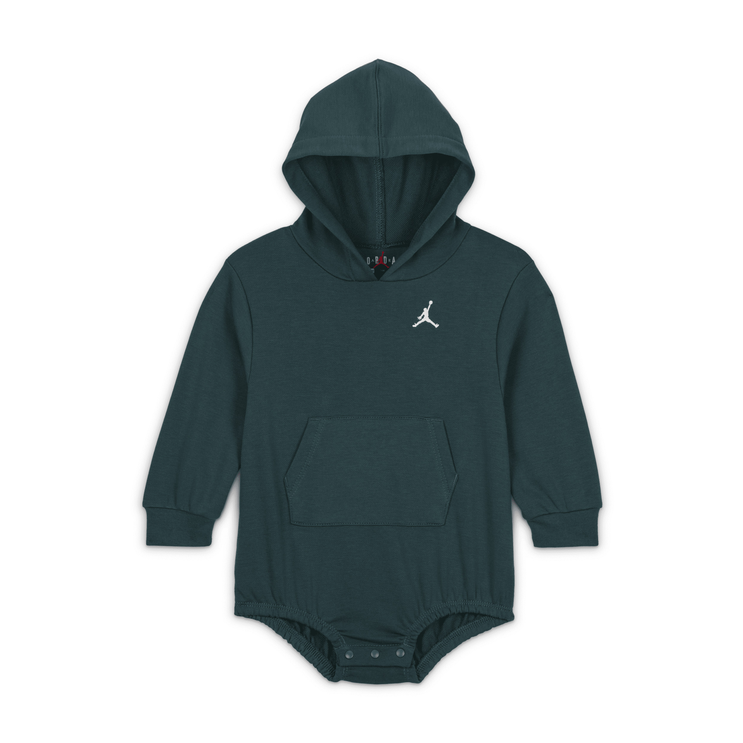 Jordan Baby (12-) MJ Jumpman Hooded Creeper in Green | 65D332-EI8 | Nike (US)