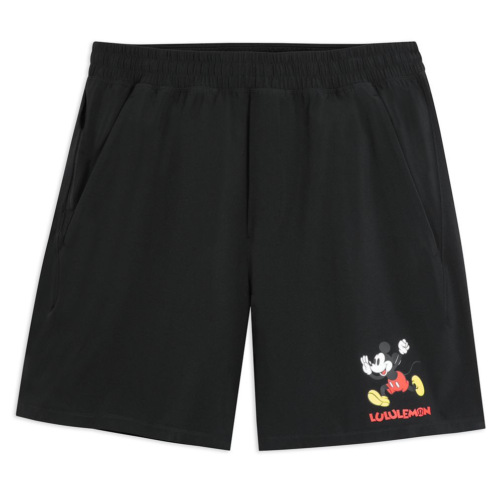 Mickey Mouse Pace Breaker Linerless Shorts for Men by lululemon | Disney Store | Disney Store