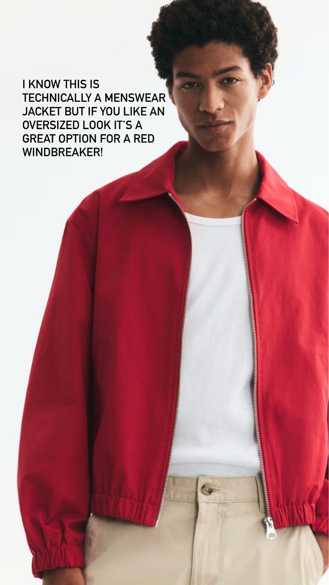 Technically menswear but so cute for an oversized look! 100% cotton!