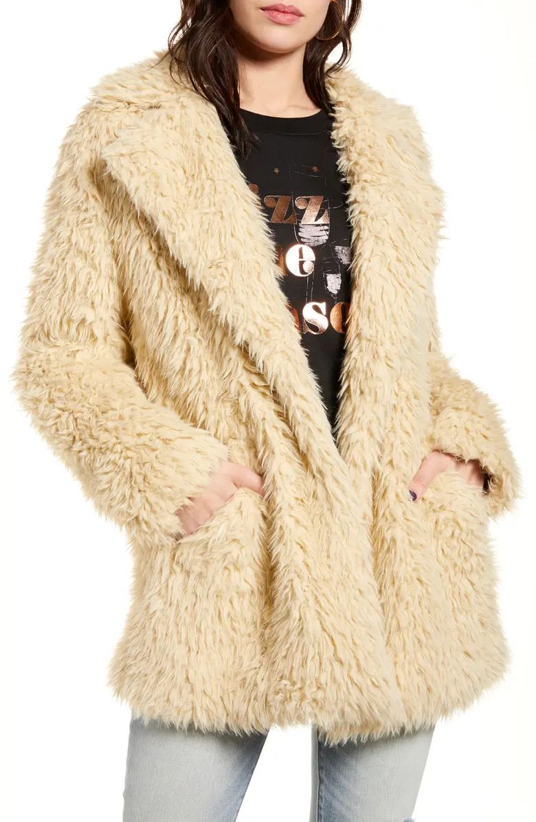 BP. Faux Fur Teddy Coat | Nordstrom | Nordstrom