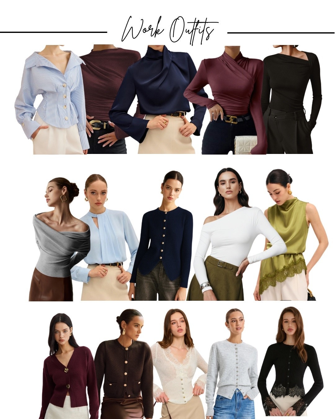 Wear to work quality basics wear to the office corporate outfits 

#LTKootd #LTKWorkwear #LTKSaleAlert