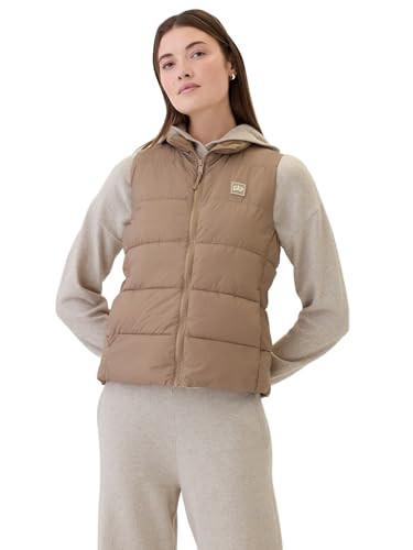 GAP Womens Logo Lightweight Puffer Vest High Rise XXS | Amazon (US)