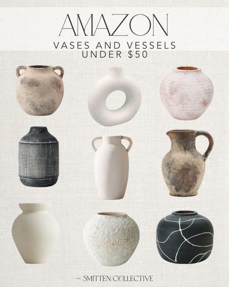 Amazon vases and vessels all under $50! Lots of different sizes, colors, and styles!! Love these!!

amazon, vases, home decor, home decor finds, amazon home decor, amazon vases, vase, living room decor, living room decor inspiration, modern home decor, neutral home decor, trending home decor

#LTKFindsUnder50 #LTKSeasonal #LTKStyleTip