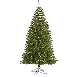 Nearly Natural 7ft. Springfield Artificial Christmas Tree with 400 Warm Clear Lights and 916 Bendabl | Amazon (US)