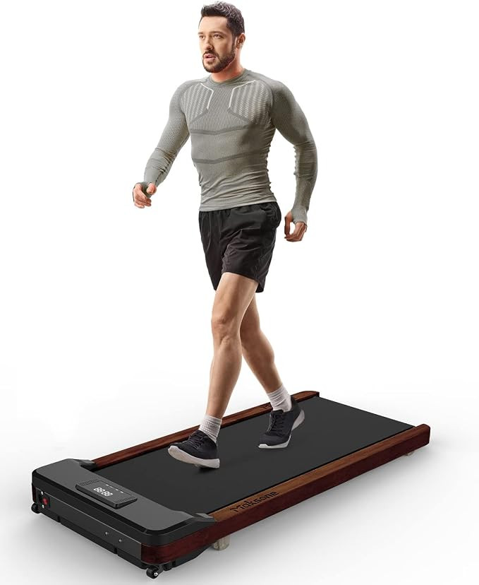 Under Desk Treadmill, Expert of Wooden Walking Pad, Walking Jogging Machine with Remote Control, ... | Amazon (US)
