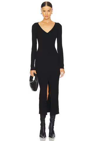 ASTR the Label Glenda Sweater Dress in Black from Revolve.com | Revolve Clothing (Global)