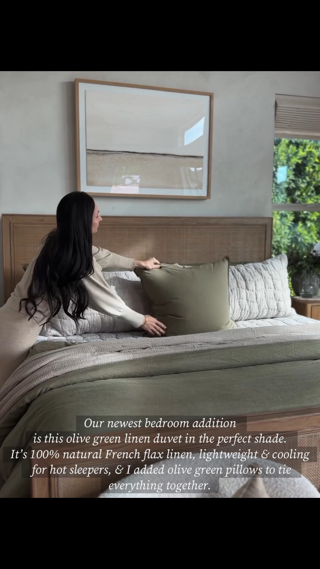 Hands-down, my favorite bedding right now!

olive green bedding, olive green pillows, green bedding master bedroom, olive bedding set, sage green bedding, olive duvet cover, green quilt bedding, neutral master bedroom decor, organic modern bedroom, earthy bedroom design, modern neutral bedroom, olive and cream bedroom, green and white bedding, warm neutral bedroom, layered bedding ideas, cozy master bedroom, minimalist bedroom decor, textured pillows, luxury bedding look for less, Amazon bedding finds, neutral home decor, modern organic home, bedroom styling ideas

#LTKHome #LTKSeasonal #LTKmorningroutine