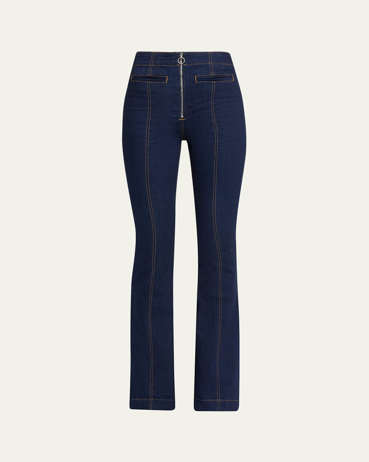 Beverly High-Rise Skinny Flare Jeans | Bergdorf Goodman