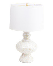 29in Shaped Mother Of Pearl Table Lamp | Bedroom | Marshalls | Marshalls