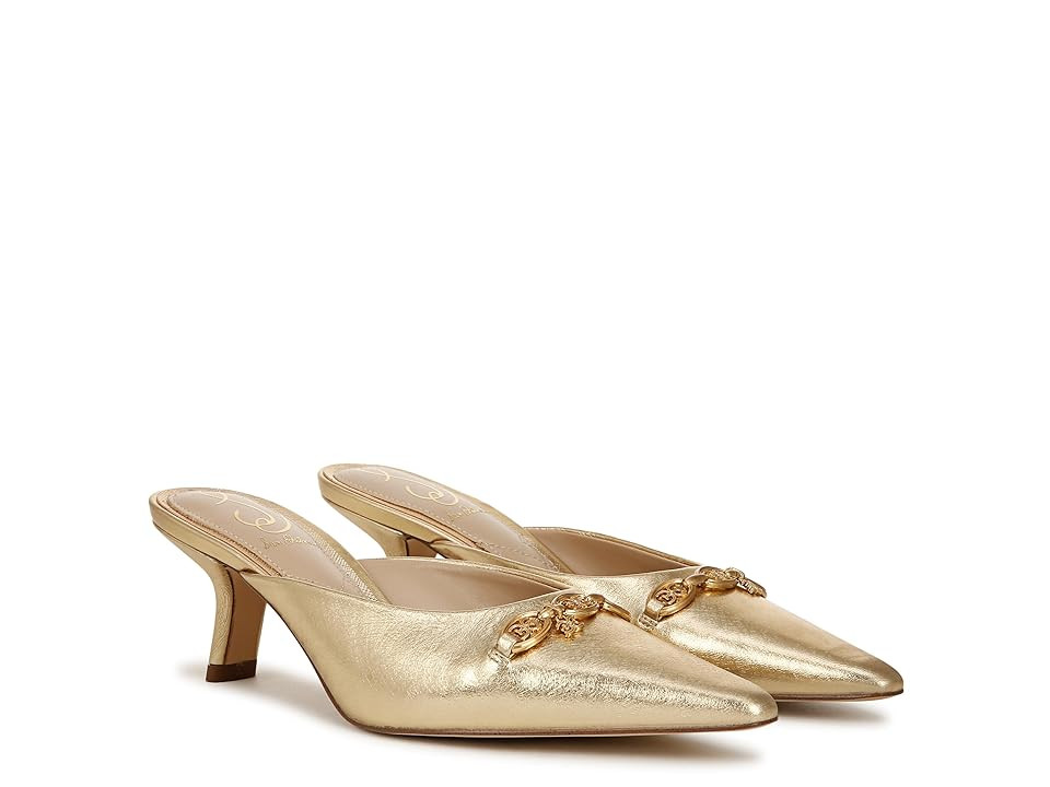 Sam Edelman Brynne High Women's Heels Amber Gold : 7.5 M, Leather | Zappos