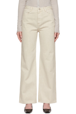 Off-White Wide Jeans | SSENSE