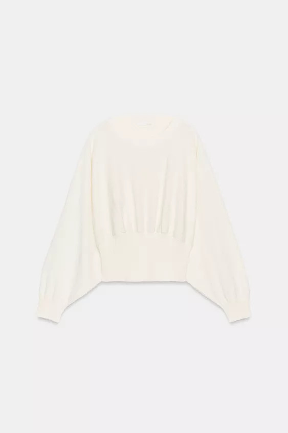 TRÖJA MED FLADDERMUSÄRM | Zara US
