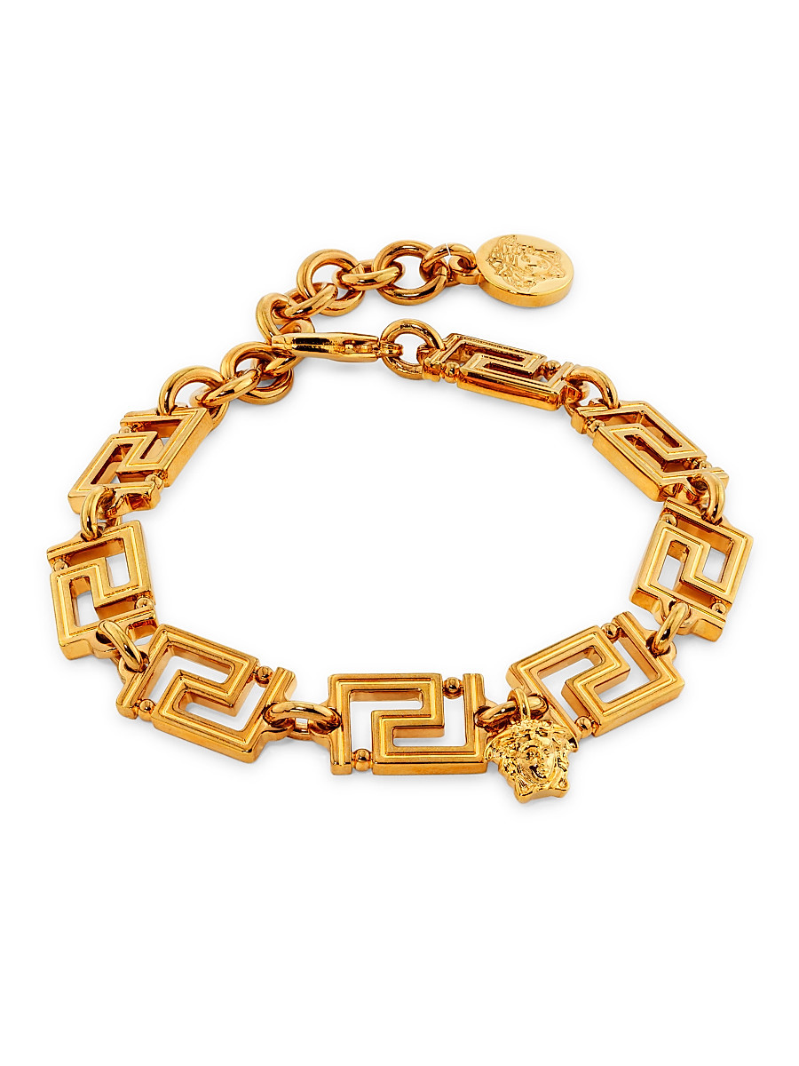Women's Goldtone Greca Chain Bracelet - Yellow Gold | Saks Fifth Avenue