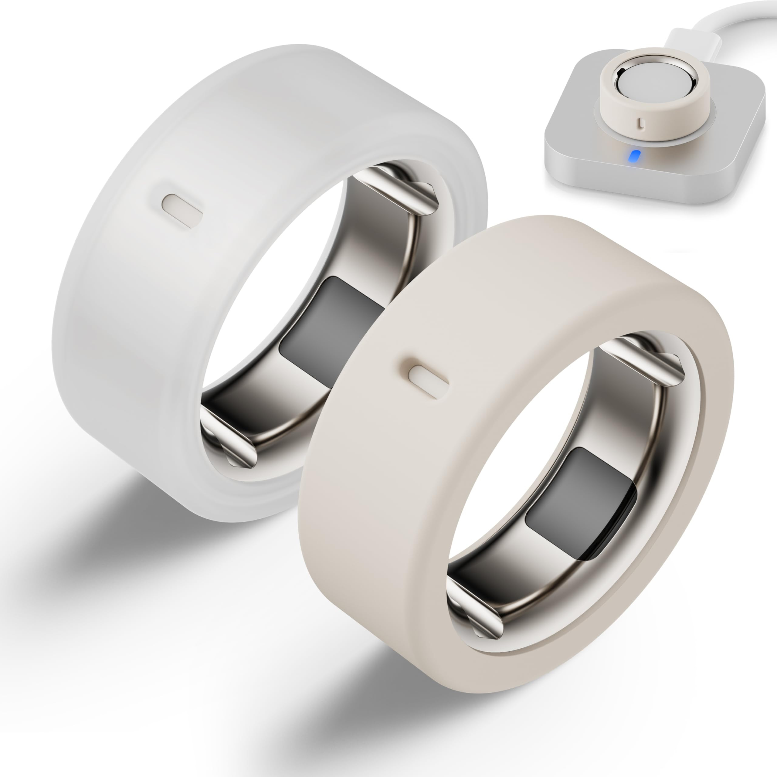 Protector Compatible for Oura Ring 4/Gen 4 Ceramic/Gen 3 Cover,Silicone Anti-Scratch Elastic Ring... | Amazon (US)