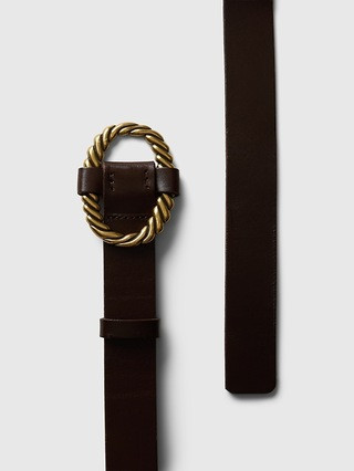 Oval Leather Belt | Gap (US)