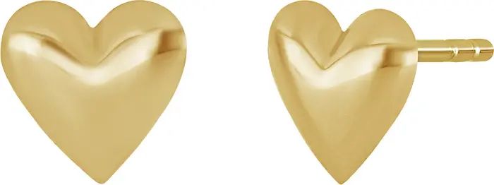 Bony Levy 14K Yellow Gold Puffy Heart Stud Earrings | Nordstromrack | Nordstrom Rack