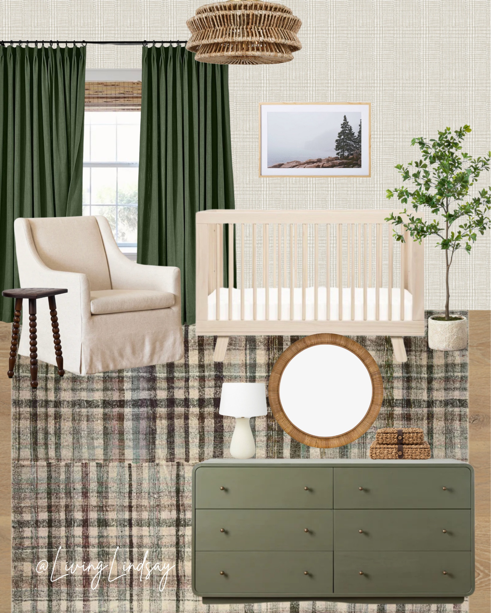 Baby boy nursery
Green nursery
Neutral nursery
Nursery design
McGee
Studio McGee 

#LTKbaby #LTKkids #LTKhome