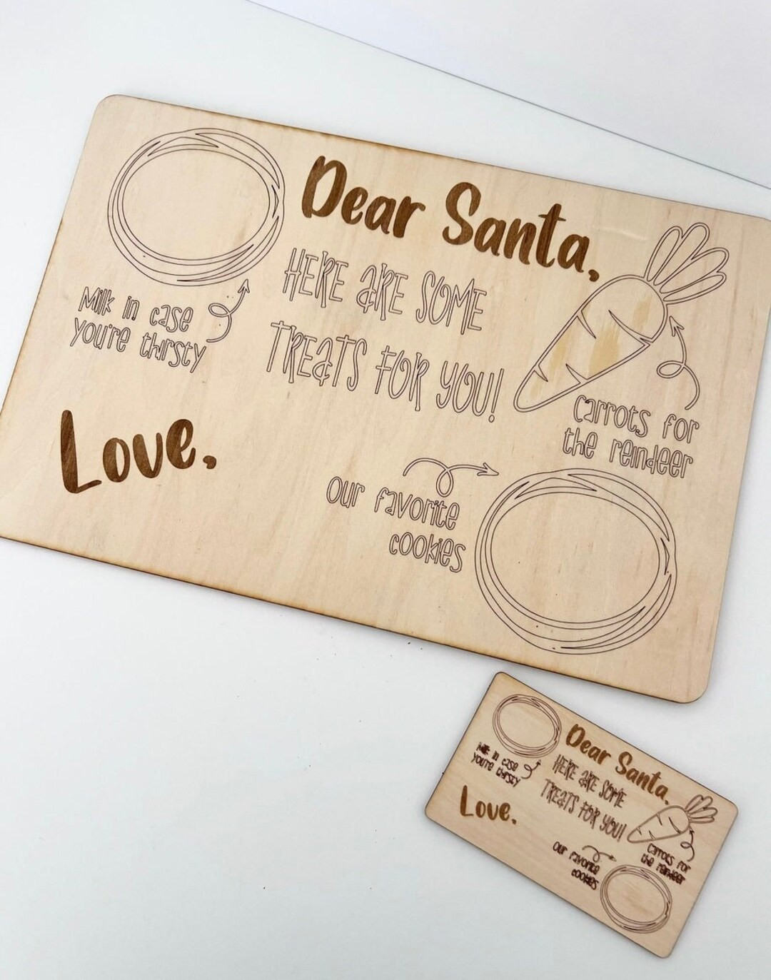 Large Santa Board - Etsy | Etsy (US)