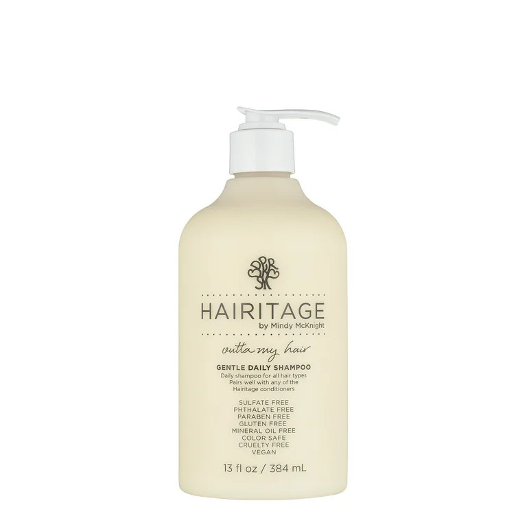 Hairitage Outta My Hair Gentle Daily Moisturizing Shampoo with Jojoba Oil | Aloe Vera & Vitamin B... | Walmart (US)