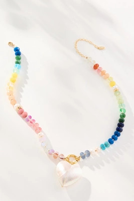 Beaded Charm Necklace | Anthropologie (US)
