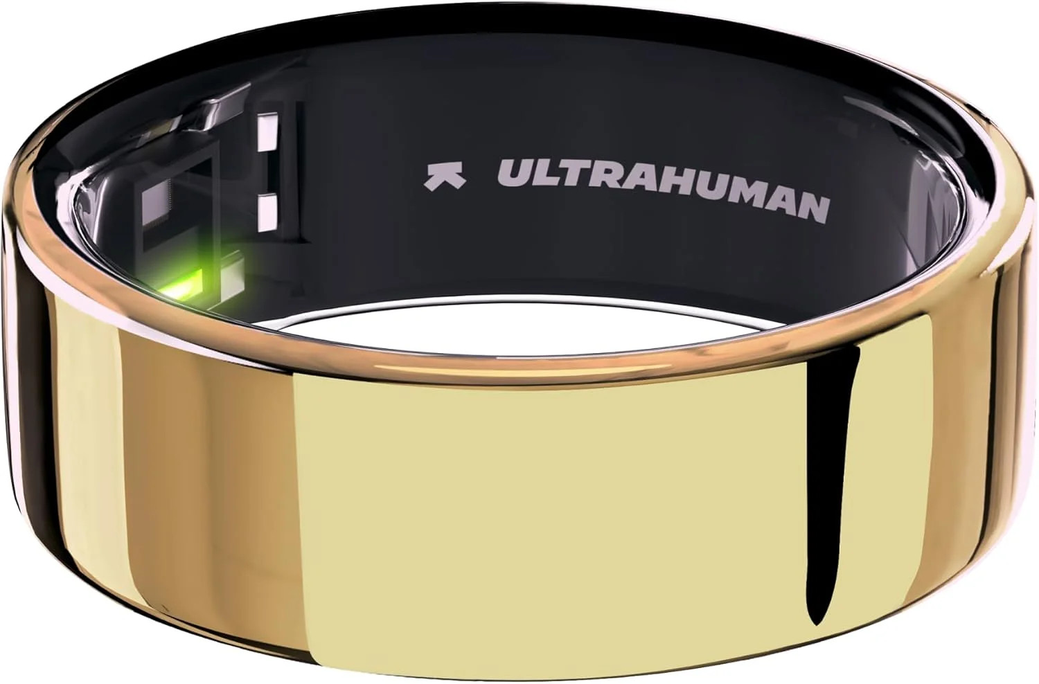 Ultrahuman Ring AIR Size 7 - World’s Lightest Sleep-Tracking Wearable - Bionic Gold | Walmart (US)