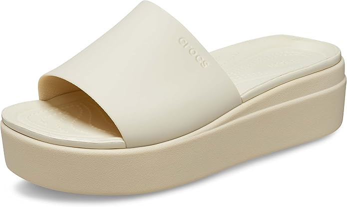 Crocs Women's Brooklyn Platform Slides Sandal | Amazon (US)