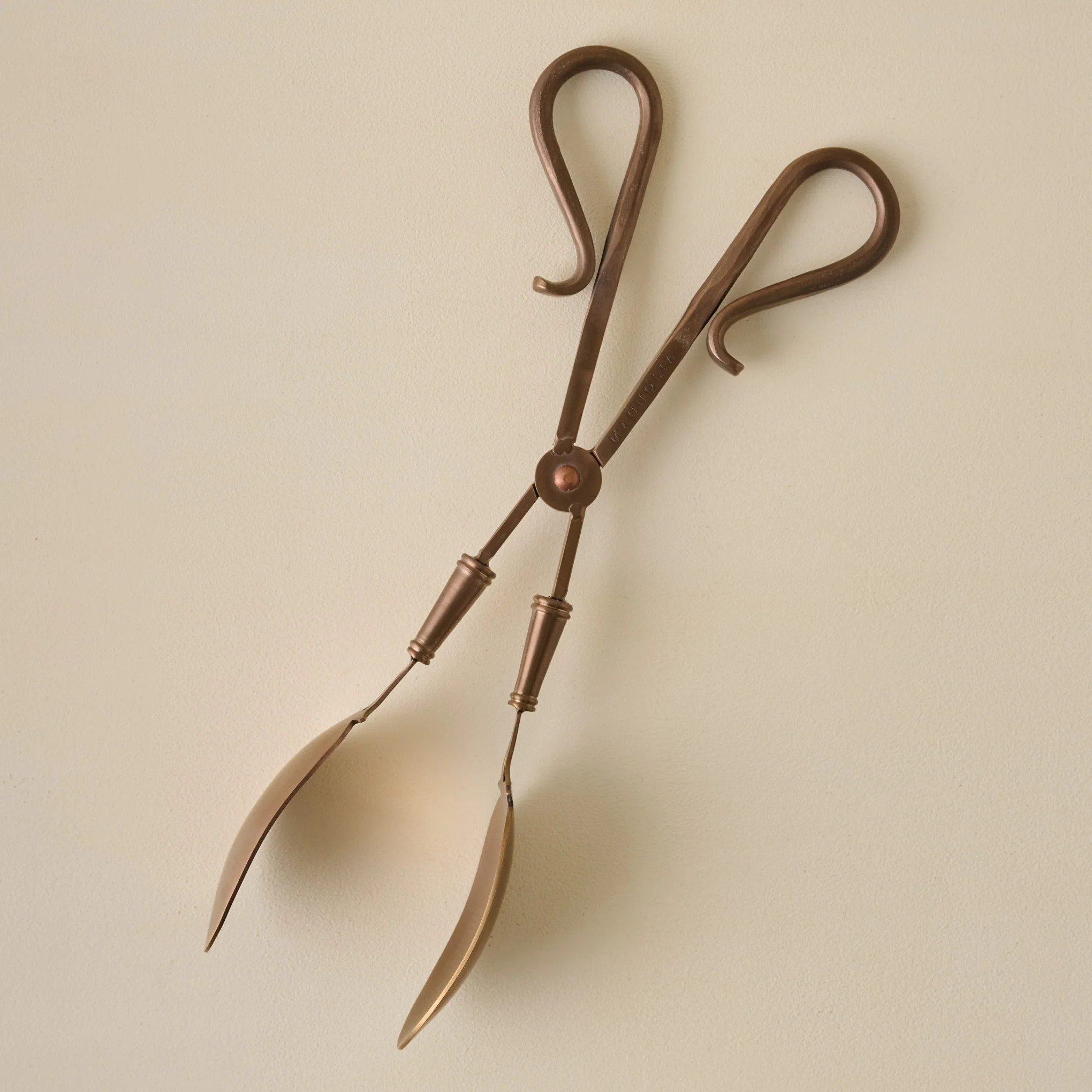 Antique Copper Serving Tongs | Magnolia