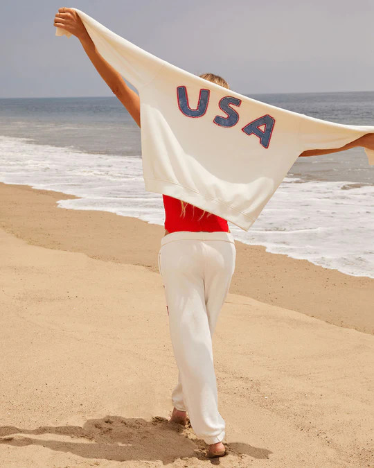 Freedom Crew Neck Pullover USA Sweatshirt | VICI