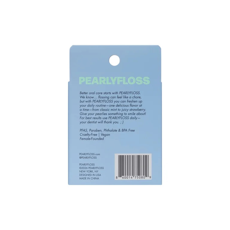 Pearlyfloss Mint Dental Floss, 33 Yards | Walmart (US)