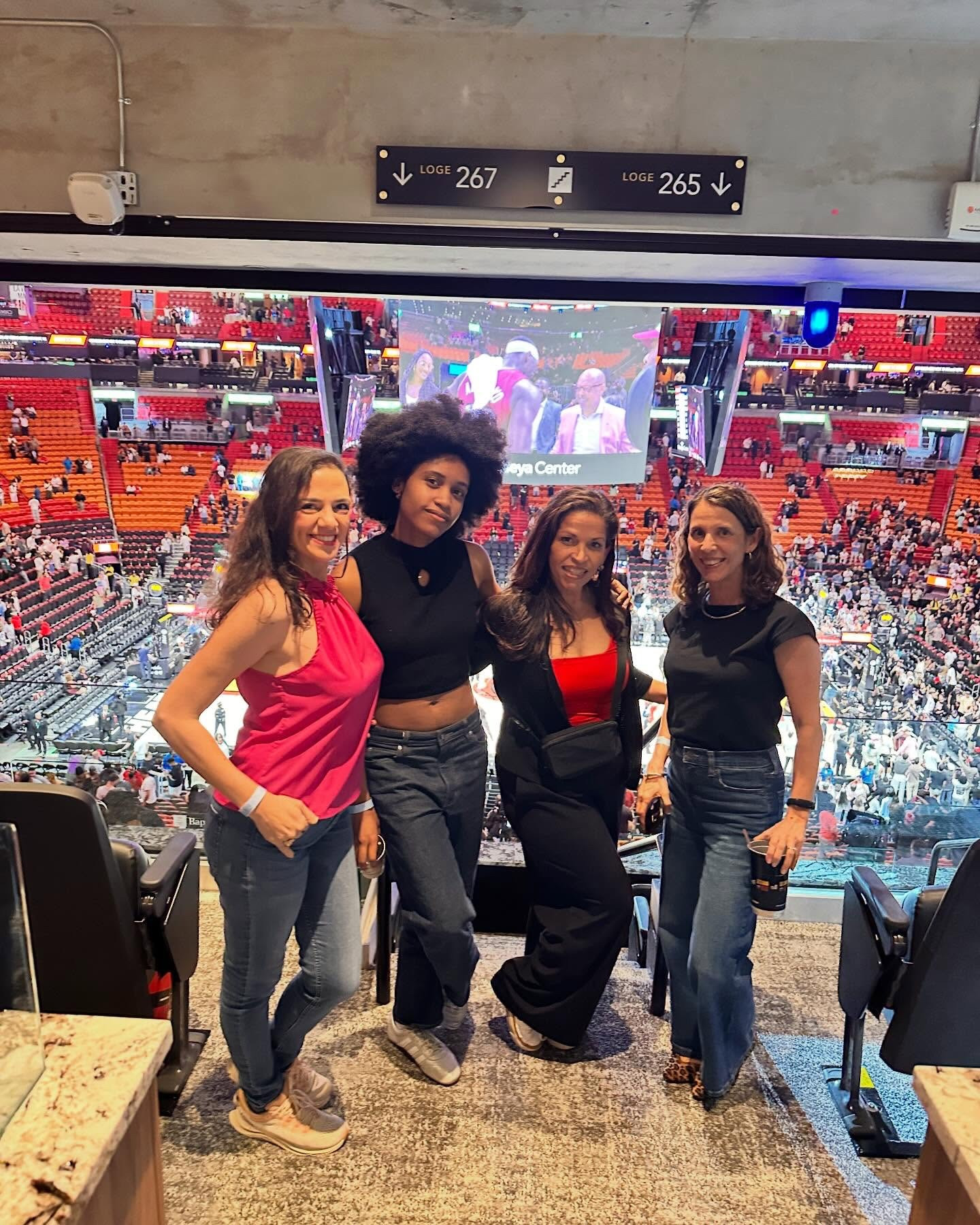 Girls night out outwear. 

When your friend says: I have Miami Heat Tickets, do you want to join?
You say… YES!!!!

Thank youuuuu @abreu_ellie 

Our @bam1of1 MADE HISTORY BREAKING A RECORD WITH 83 points in a game!!!

Going to a @miamiheat  it’s  a great girls night out or date idea. 

Next time I need my Miami Heat gear and I’m tagging it here for all of us 😂🤭❤️❤️ 

Comment SHOP below to receive a DM with the link to this post on my LTK ⬇ 

https://liketk.it/5Z2bw


#miamiheat #yourhelpfulwendy #yourhelpfulwendyinmiami  #ltkspringsale

#LTKFestival #LTKOver40 #LTKTravel